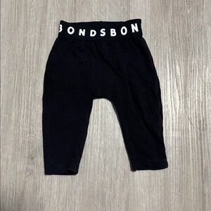 Bonds Midnight Black Baby Leggings
